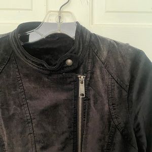 Free People black Moro jacket size X Small